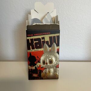 Pop Mart Labubu The Monsters Kaiju Series Alien Kaiju Figure Open Box